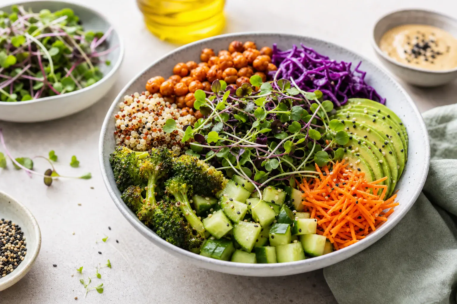 Veggie Bowl is your new favourite salad, excellently balanced and full of flavour